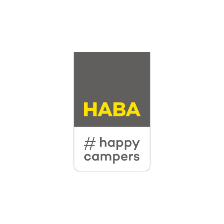 HABA - Grey-black toilet brush and container