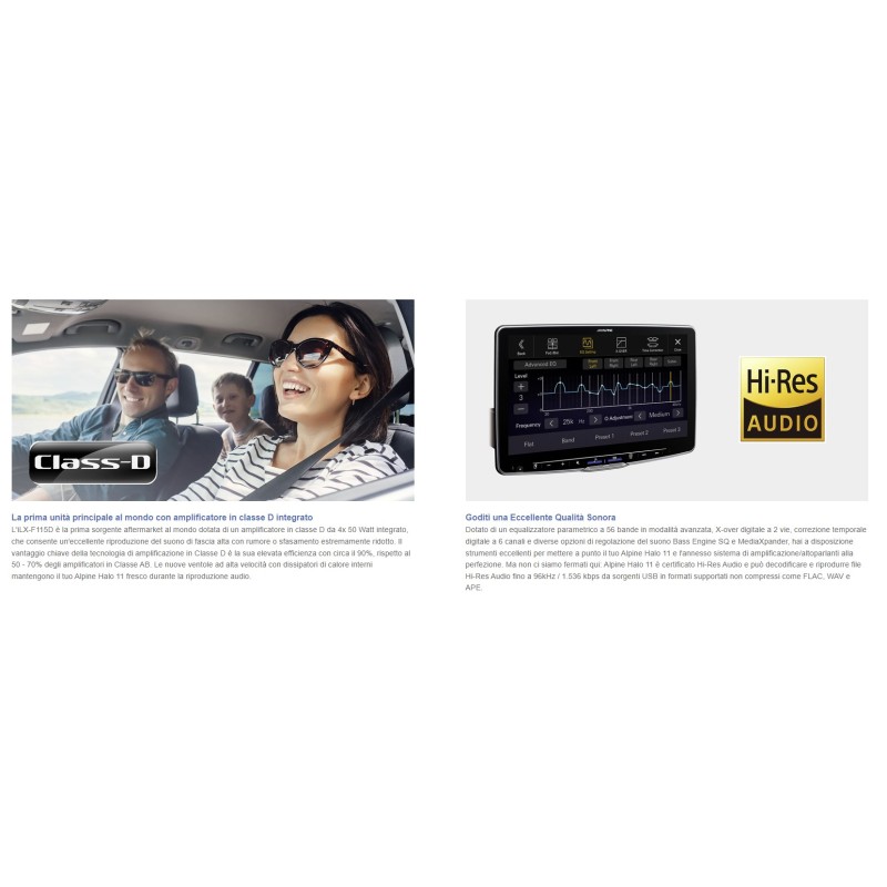 ALPINE ILX-F115D Media Receiver XXL da 11...