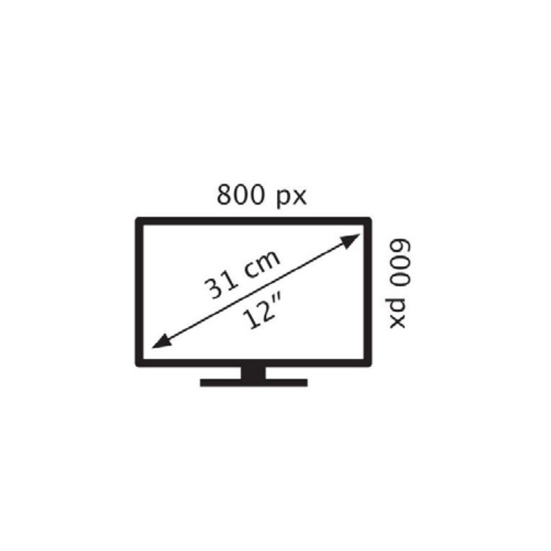 ALCAPOWER 12-Zoll-TFT-Farb-LCD-Monitor