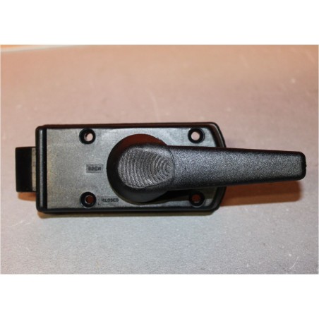 Serrure universelle pour portes noires ZADI avec man SX avec chv et cylindre