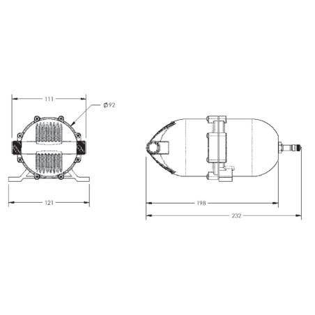 Lilie LP1805 expansion vessel