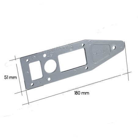 Caraloc 400 serrure complète en aluminium