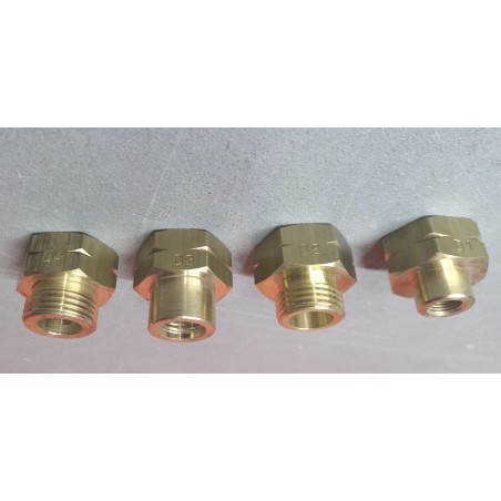 FULL Kit Gas Filling Fittings D1-D2-D3-D4 GOK 0973800