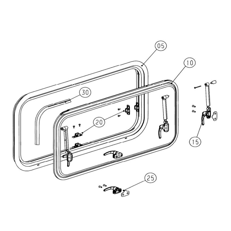 5 Meter – Innendichtung S7 ab 2003 und S7P –...