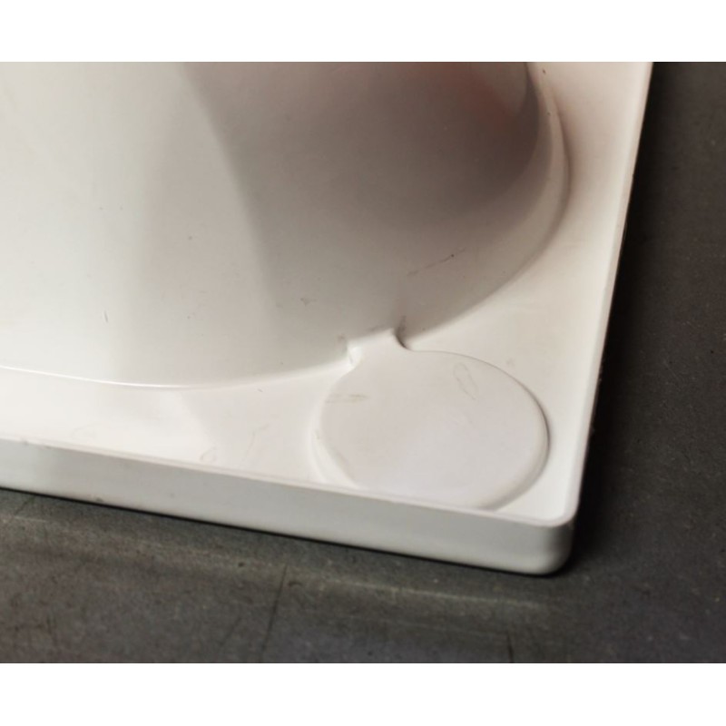 Lavello 650 x 350 mm bianco rettangolare