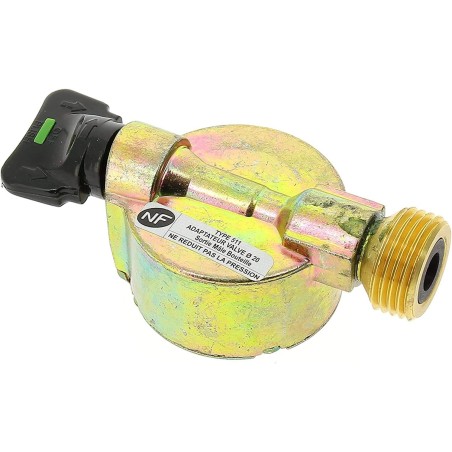 ADAPTATEUR HORIZONTAL RAPIDE Ø20 VERS W20X1/14 SX