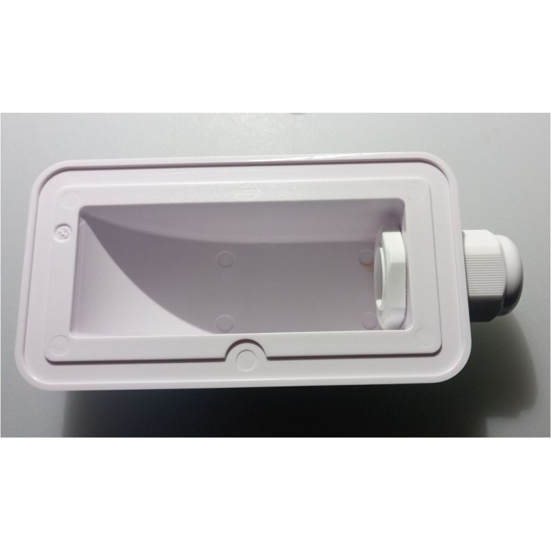 Scatola passatetto per ingresso cavi curva singola