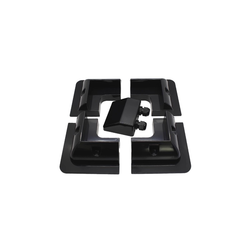 Kit 5 pz per supporto angolare pannello solare...