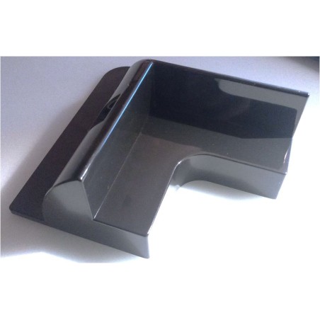 Kit 5pz per supporto angolare nero ABS