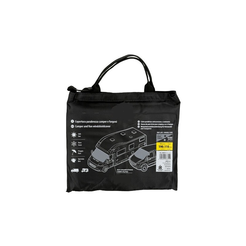 DOUBLE FACE - Camper and van windshield cover -...