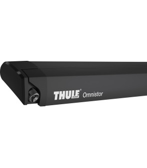 Thule Omnistor 6300 Anthrazit 3,75 Meter Dachmarkise mit Mystic Grey Plane