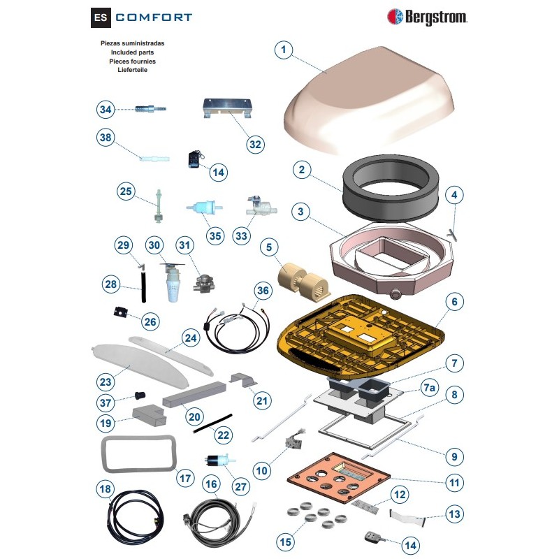 Enfriador de aire evaporativo Bycool Comfort de...