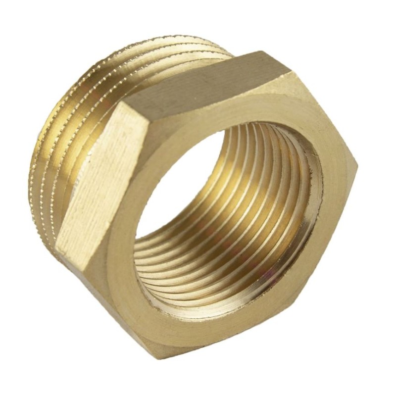 Riduzione M 3/8 - F 1/4 ottone