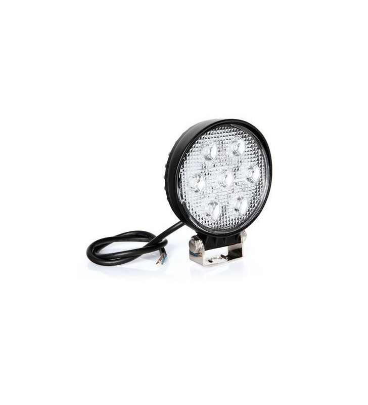 ROUND LAMPA WL-1 7 LED 21W 10-30V