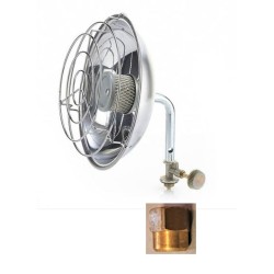 22 cm LPG-Parabolkocher mit Campingaz-Flaschenanschluss +...