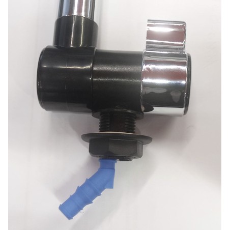 COMET FOLDABLE BLACK CHROME TAP