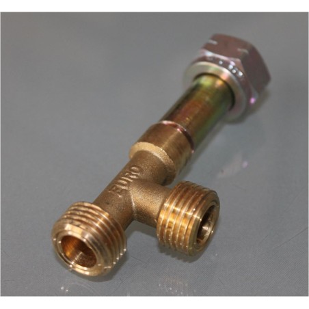 Raccordo gas 3 vie con dado laterale W20 x 1/14 SX ITALIA