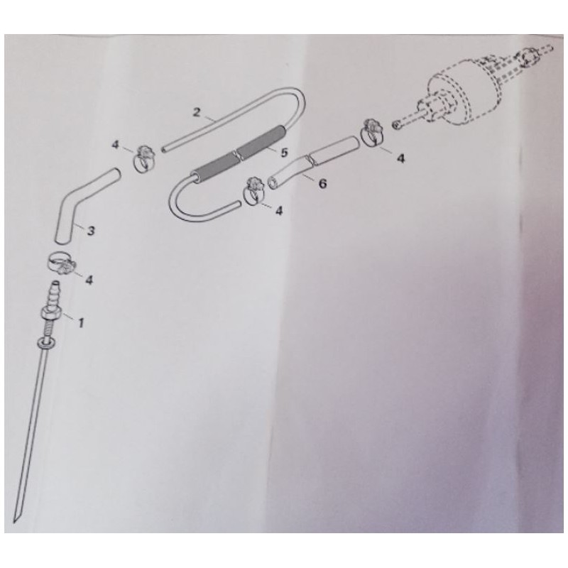 TRUMA SET PESCANTE 11 PER POMPA COMBI-D - 34600-11