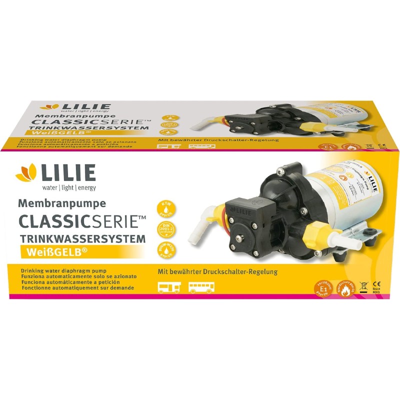 Pompa 12V autoadescante CLASSIC LILIE da 7...