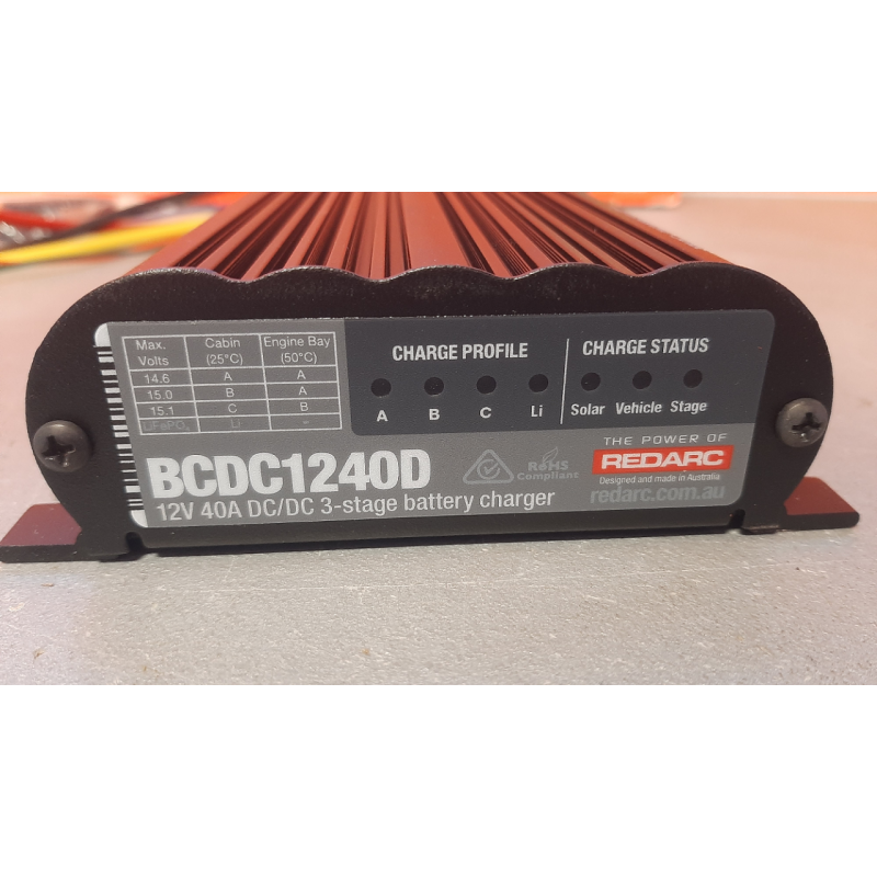 Redarc BCDC1240D MPPT DC-DC Charger