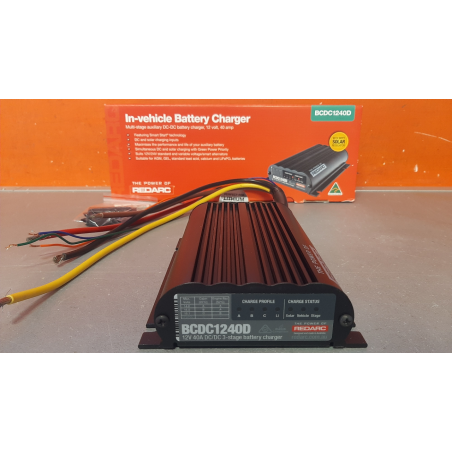 Redarc BCDC1240D MPPT DC-DC Charger