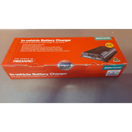 Cargador DC-DC Redarc BCDC1240D MPPT