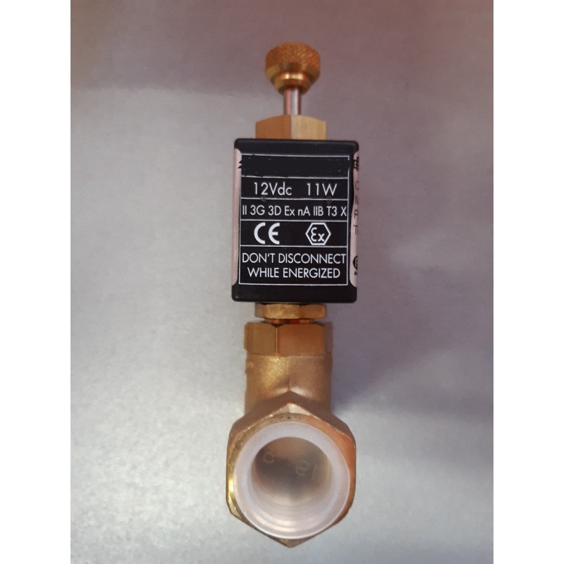 Electrovanne 12Vdc + relais pour détecteurs gaz...