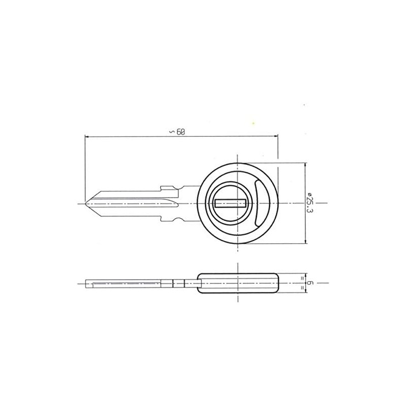 Kit 10 cylinders 2 traditional Zadi keys from...