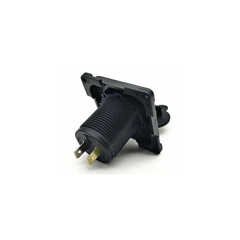 Double Prise USB 5V 1A 2.1A CBE MP2USB Gris -...