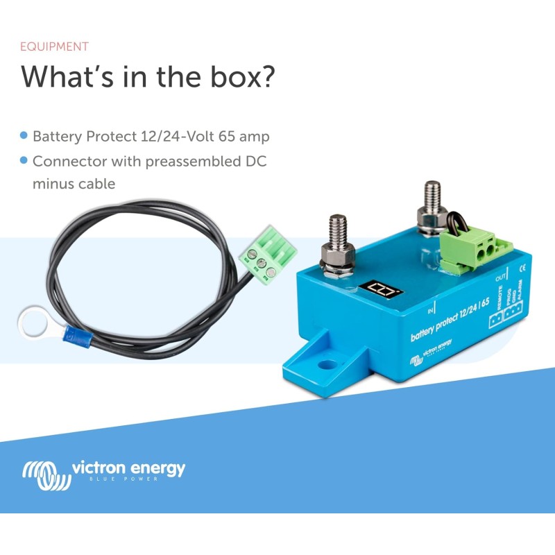 Protection de batterie 12/24V 65A Victron...