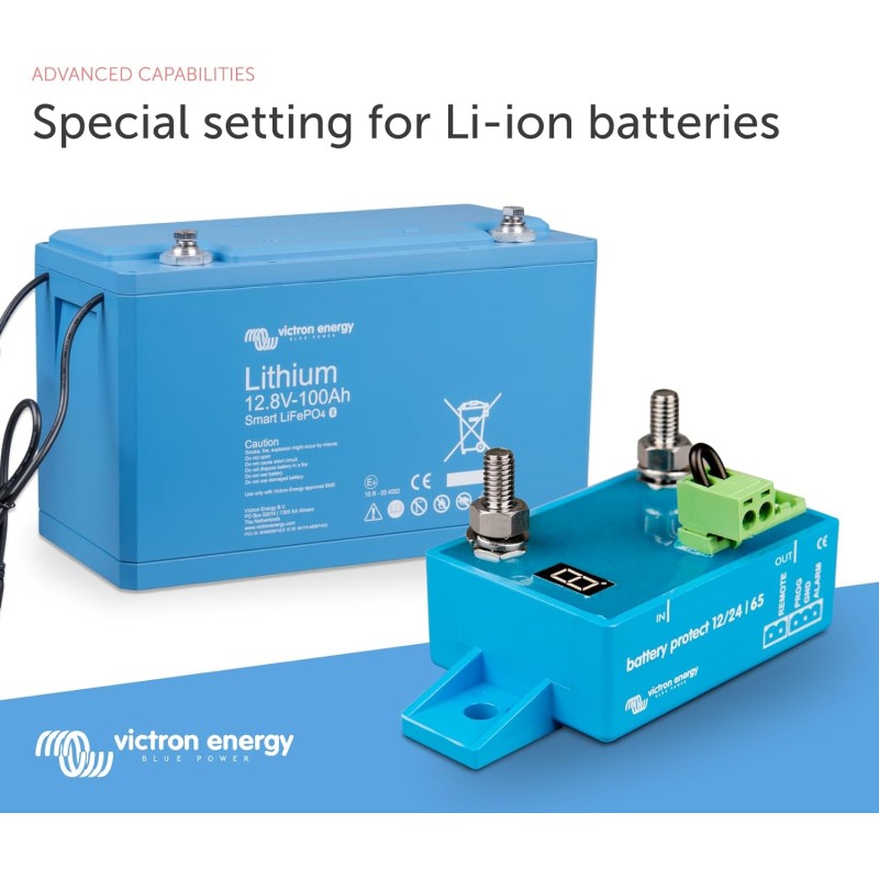 Protection de batterie 12/24V 65A Victron...
