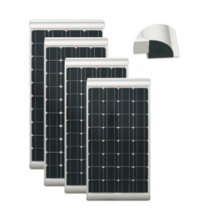 SOLENERGY NDS 85W Solarpanel Mono integrierte Halterungen...