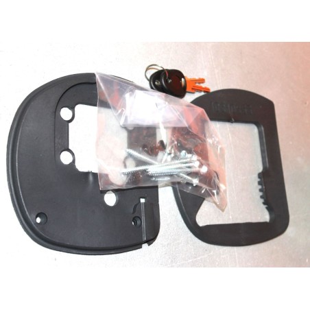 Cerradura SMART FAP negra completa con rotor y llaves