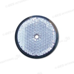 Réflecteur blanc Ø 60 avec trou central