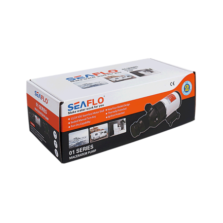 Broyeur SEAFLO 12V - 45 l/min pour évacuer les déchets médicaux