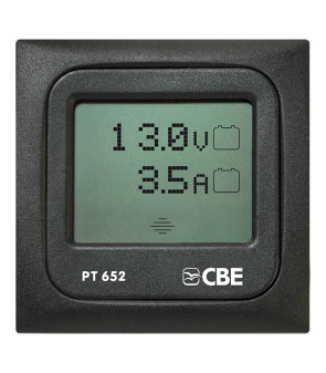 PT652 CBE PANNELLO TEST 1 batteria V/A TOUCH GRIGIO CBE