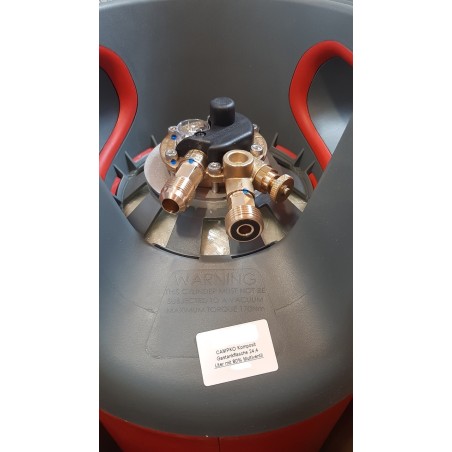 Bouteille de gaz composite CAMPKO 24,4 lt remplissable à 80%