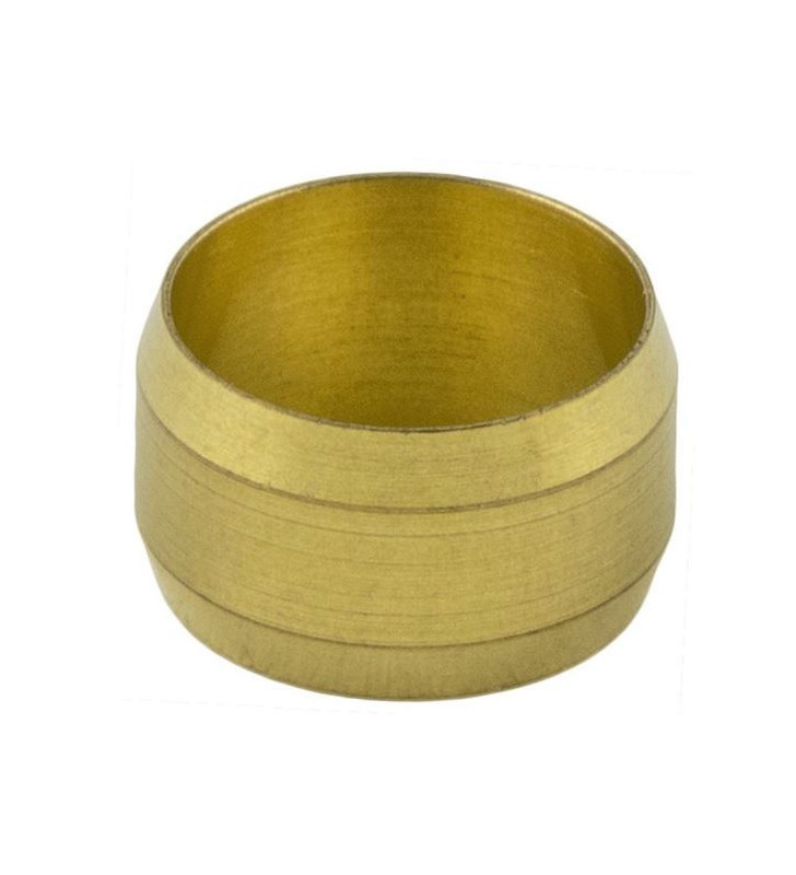 Brass biconical ogive for gas pipe fittings Ø 10