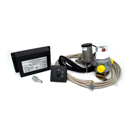 CAVAGNA 2-Flaschen-System 30 mbar 1,5 kg/h mit Schocksensor