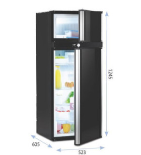 RMD 10.5XT ABSORPTION FRIDGE 177LT. BLACK LED DISPLAY