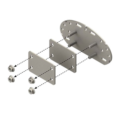 Kit Piastra fissaggio cintura BED LIFT LIPPERT