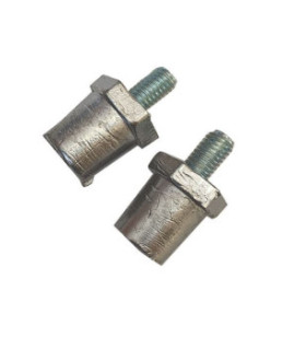 Paire de poteaux pour modification trou M8