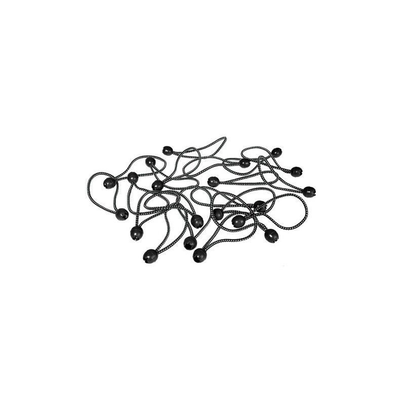 Set 20 corde elastiche con palla - 20 cm -...