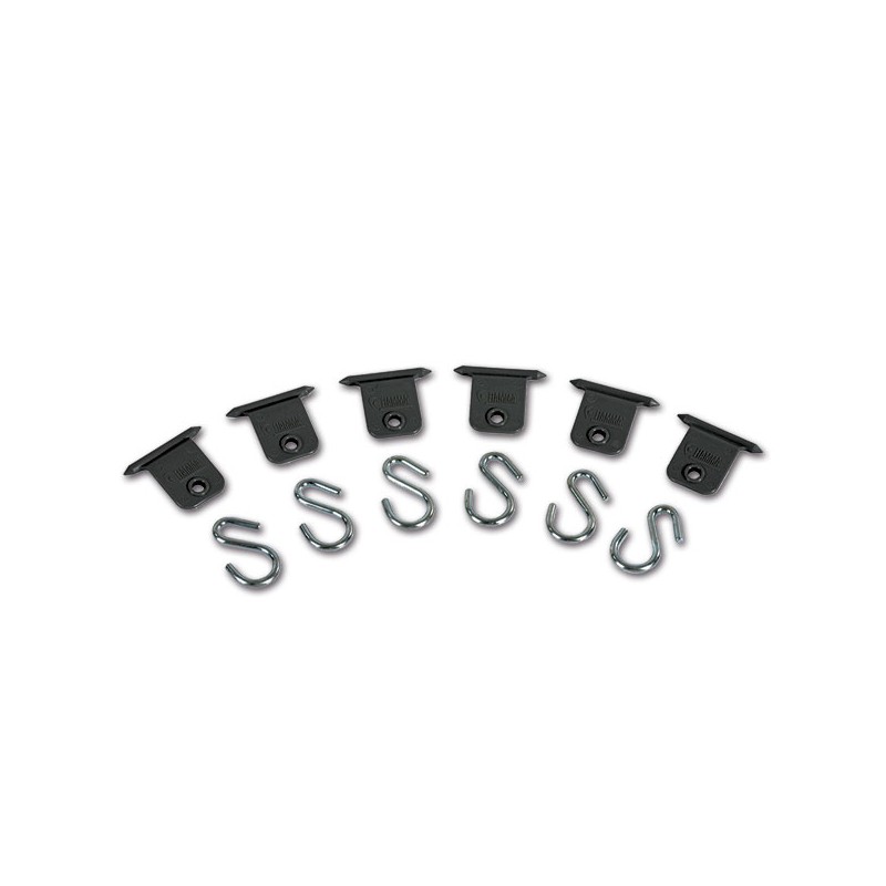 Kit de ganchos para toldos con ranura de 7 mm