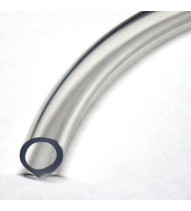 2 meters Non-Reinforced Crystal PVC Pipe Ø 8 internal -...