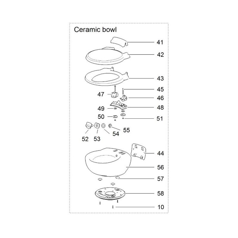 THETFORD 5075662 WASHER GASKET NOZZLE KIT