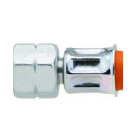 GOK - Tubo flessile BP 80 cm plastica F1/4SX-tubo Ø 8 mm