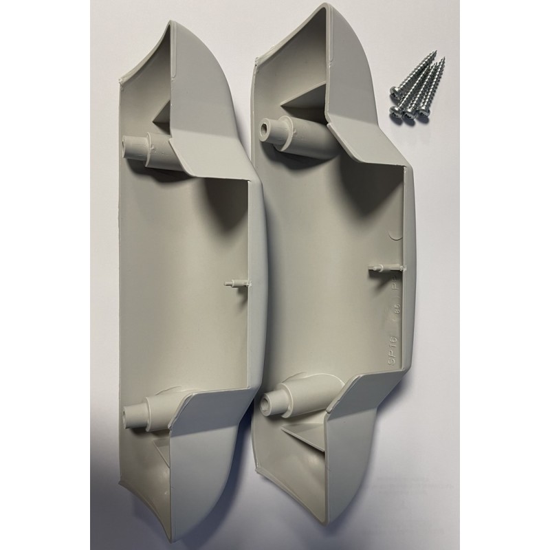 Set Carter Couvercle Fermetures RAL7035 Porte...