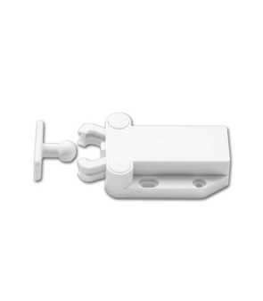 Push closure for doors without handle