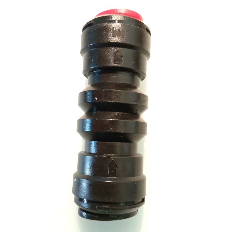 Non-return valve for quick connections on 12x12...